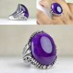 انگشتر آمتیست اصل آفریقایی