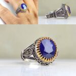 انگشتر یاقوت کبود اصل