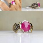 انگشتر یاقوت قرمز اصل