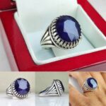 انگشتر یاقوت کبود اصل