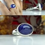 انگشتر یاقوت کبود اصل