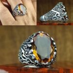 انگشتر زولتانایت سه رنگ اصل