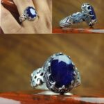 انگشتر یاقوت کبود اصل