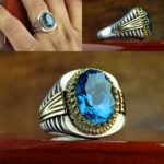 انگشتر توپاز لندن اصل