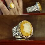 نگشتر یاقوت زرد اصل