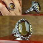انگشتر زولتانایت سه رنگ اصل