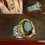 انگشتر زولتانایت سه رنگ اصل