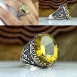 انگشتر کوارتز لیمویی اصل