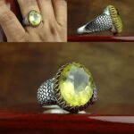 انگشتر کوارتز لیمویی اصل