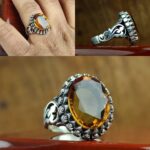 انگشتر زولتانایت سه رنگ اصل