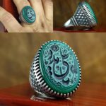 انگشتر عقیق سبز خراسانی اصل