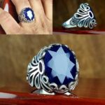 انگشتر یاقوت کبود اصل