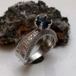 انگشتر جواهری تک نگین اصل