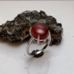 انگشتر عقیق سرخ یمنی اصل