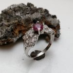 انگشترجواهری یاقوت قرمز اصل