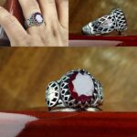 انگشتر یاقوت قرمز اصل