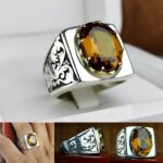 انگشتر زولتانایت هفت رنگ اصل