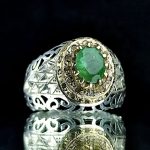 انگشتر زمرد زامبیا اصل