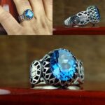 انگشتر توپاز لندن اصل