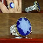 انگشتر یاقوت کبود اصل
