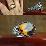 انگشتر زولتانایت هفت رنگ اصل