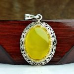 مدال عقیق زرد شرف الشمس اصل