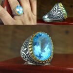 انگشتر توپاز سوئیسی اصل