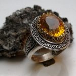 انگشتر سیترین درجه یک اصل