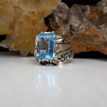 انگشتر توپاز سویسی اصل