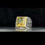 انگشتر الکساندریت 7 رنگ اصل