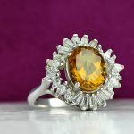 انگشتر زولتانایت هفت رنگ اصل