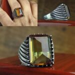 انگشتر زولتانایت سه رنگ اصل