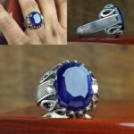 انگشتر یاقوت کبود اصل