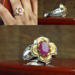 انگشتر یاقوت قرمز اصل