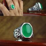 انگشتر عقیق سبز خراسانی اصل