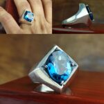 انگشتر توپاز لندن اصل