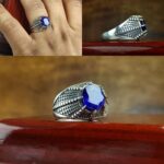 انگشتر یاقوت کبود اصل