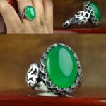 انگشتر عقیق سبز خراسانی اصل