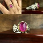 انگشتر یاقوت قرمز اصل