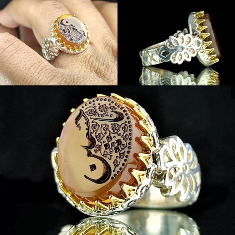انگشتر عقیق یمنی اصل