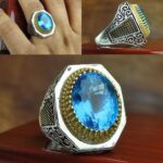 انگشتر توپاز سوئیسی اصل