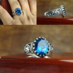 انگشتر توپاز لندن اصل