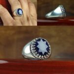 انگشتر یاقوت کبود اصل