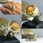 انگشتر یاقوت زرد اصل