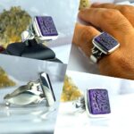 انگشتر آماتیست خوش رنگ اصل