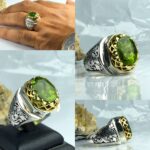 انگشتر زبرجد پاک اصل