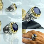 انگشتر یاقوت کبود اصل