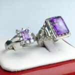 انگشتر ست آمتیست اصل