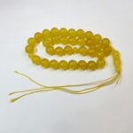 تسبیح عقیق زرد اصل