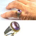 انگشتر آمیتیست اصل